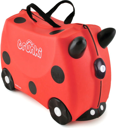 Ride-on kids suitcase - Harley Ladybug